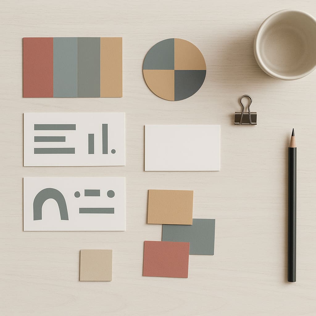 Moodboard für Brand Identity